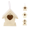 thumbnail image 5 of 1Pcs Wooden Bird House Nest Dox Nest House Bird Box Wooden Birdhouse Home Garden A, 5 of 8