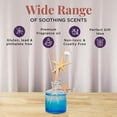 thumbnail image 2 of Folkulture Reed Diffuser or Aroma Diffusers | 150 ml Oil Diffuser for Home or Bathroom Accessories Set | Aromatherapy Diffusers with Sticks | Oil Diifusers with Diffuser Sticks | (Beach Please), 2 of 8
