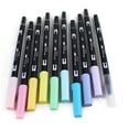 thumbnail image 2 of Plumones Tombow Marcador Doble Punta Tonos Pastel Mode 56187 Tombow Plumones Tombow Marcador Doble Punta Tonos Pastel Mode 56187, 2 of 4