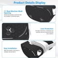thumbnail image 3 of for Meta Quest 3S Accessories, Quest 3S VR Silicone Face Mask, VR Shell Cover,Quest 3S Touch Controller Grip Cover,Protective Lens Cover,Disposable Eye Cover, 3 of 8
