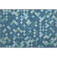 thumbnail image 2 of Addison Rugs Mayfield Premium Machine Washable Transitional Geometric Navy Rectangle Rug, 1'8" x 2'6", 2 of 6