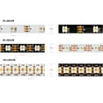 thumbnail image 4 of SVFISHKK DC5V SK6812 Similar WS2812B RGBNW Neutral White 60leds/Pixels/m Individually Addressable 4 Color in 1 LED Non-Waterproof (RGB+Neutral White, 16.4ft(5m) 300leds) (No Adapter or Controller), 4 of 7