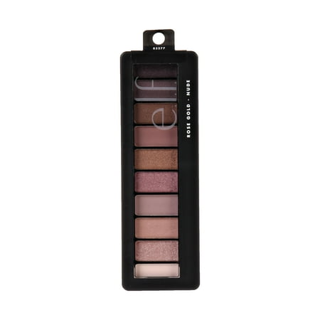 e.l.f. Rose Gold Eyeshadow Palette, Nude Rose (The Best Gold Eyeshadow)