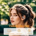 thumbnail image 2 of Microdaz AI Translation Earbuds Real Time, 144 Languages Online Wireless Language Translator Earbuds, Two-Way Translator Device with APP for iOS and Android, Simultaneous Translating, 2 of 9