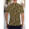 thumbnail image 3 of Men's 3D Grass Camouflage Printed T-Shirt - Comfort, Short Sleeve, Summer Exterior - Extra Large, 3 of 5