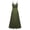 Green, variant on Halter Dresses for Women Plus Size Backless Ankle Length Dress Flowy Sack Dress Versatile Travel Casual Clothes