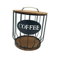 thumbnail image 4 of Coffee Pod Holder Coffee Capsule Cages Coffee Pod Storage Basket for Kitchen Black, 4 of 8