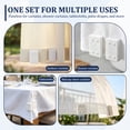 thumbnail image 4 of 12 Pcs Curtain Weights, Waterproof Magnetic Curtain Weights, Weighted Magnets for, Shower Curtain, Garden Flag, Tablecloth, 4 of 11