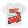 thumbnail image 2 of Disney Cars Lightning McQueen Short Sleeve T-Shirt and Shorts Set (Boys), 2 Piece Set, Sizes 2T-5T, 2 of 7