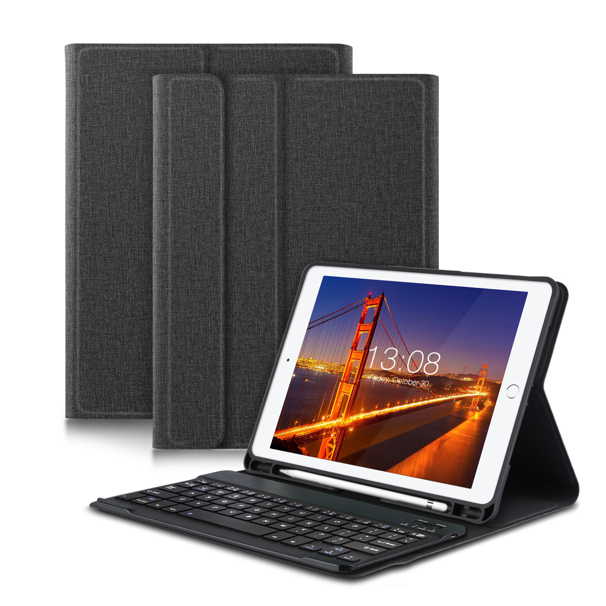 CoastaCloud iPad Air 2 Bluetooth Keyboard Ultra Slim Folding Fully