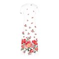thumbnail image 5 of SMihono Robes Bohèmes d'Été pour Femmes Grande Taille Mode d'Été Imprimée à Manches Courtes Col Rond Robe à Bretelles à Enfiler, 5 of 5