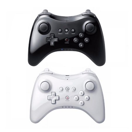 Wii U Controller,rechargeable Bluetooth Dual Analog Controller Gamepad for Wii U Pro Controller with Usb Charging Cable