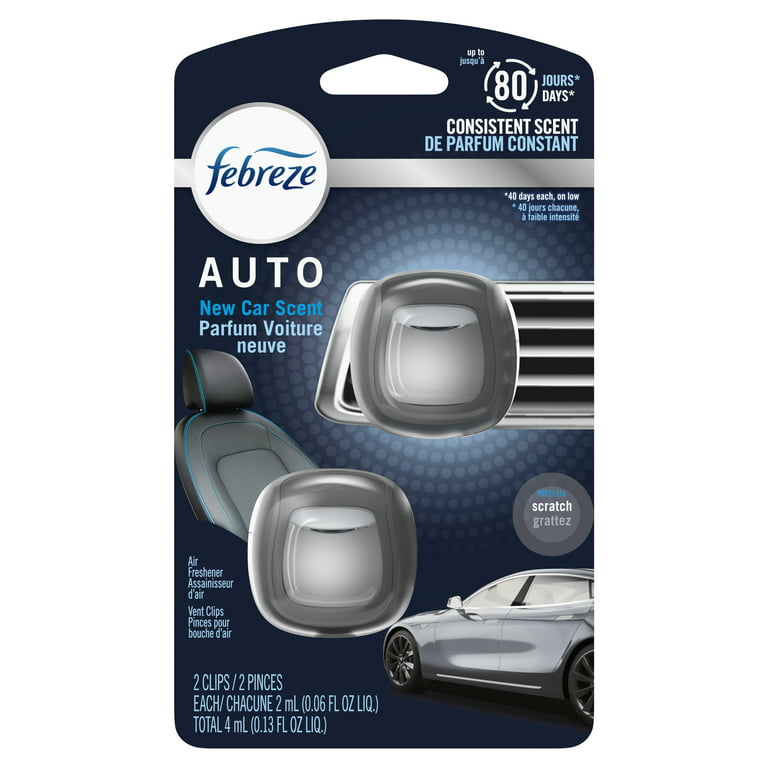 Febreze® CAR™ New Car Scent Vent Clip Air Freshener 0.06 fl. oz