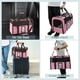 thumbnail image 3 of Transportadora de Gatos Unique Bargains con Tazón de Comida Portátil, Transportadora para Cachorros, para Gatos y Perros Pequeños y Medianos de hasta 13 Lbs, Rosa, 3 of 7