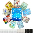 thumbnail image 4 of Pañales Ecológicos de Tela Reutilizables Para Bebés Ecobaby Original Estampado Doble Refuerzo, 4 of 10