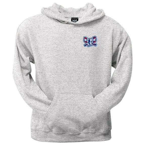 Richmond Riverdogs - Mad Dog Crest Logo Heather Hoodie - X-Large