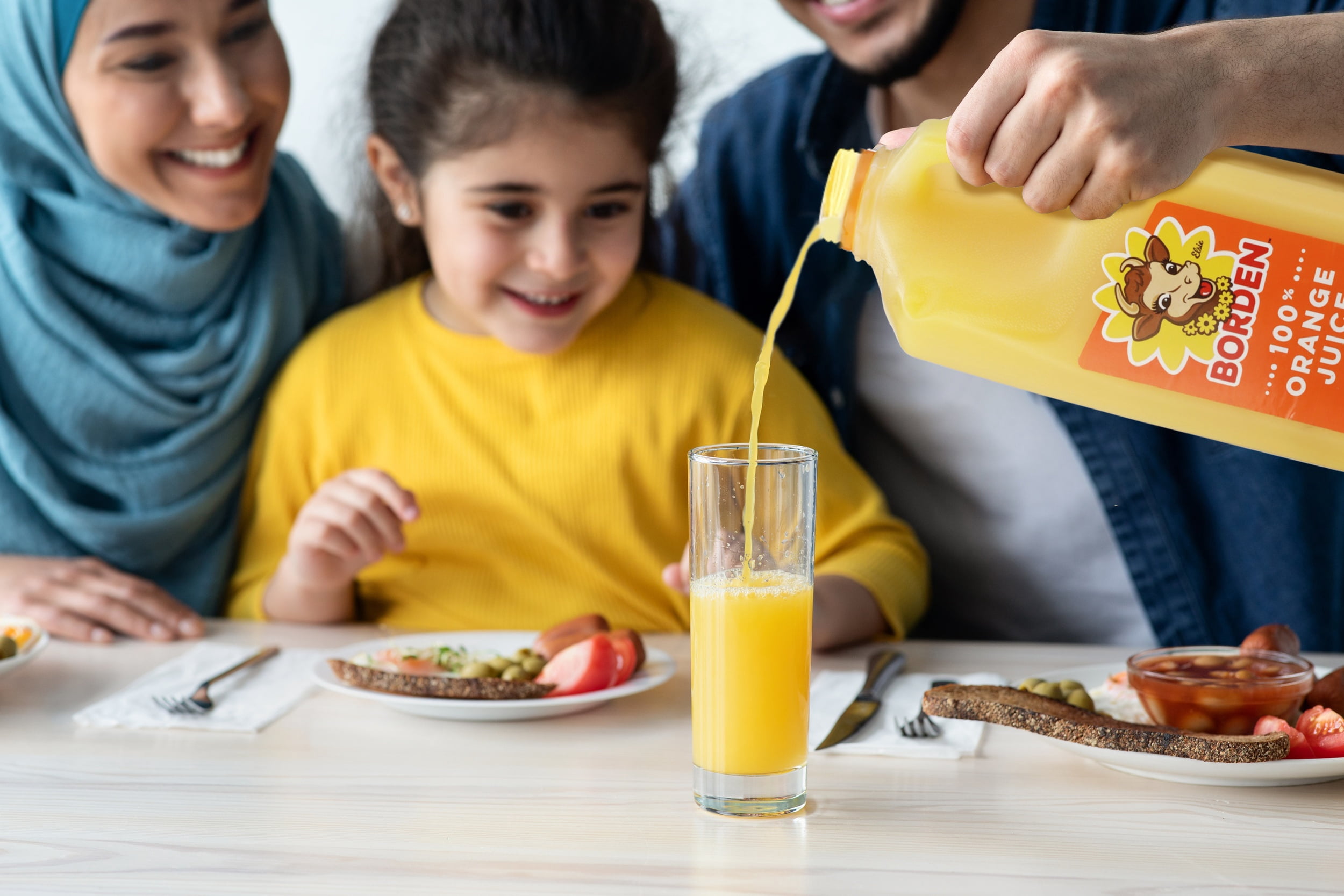 Borden Orange Juice, 1 Half Gallon Bottle, Smooth