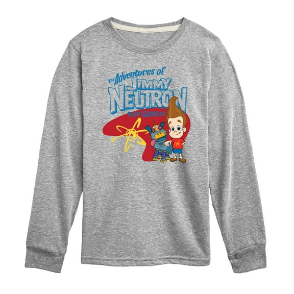 Jimmy Neutron - Adventures of Jimmy Neutron - Toddler And Youth Long Sleeve Graphic T-Shirt
