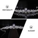 thumbnail image 3 of KAKOWELY Tiara de corona de diamantes de imitación, tocado de corona de novia, tocado de boda brillante, banda para el cabello, 3 of 5