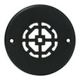 thumbnail image 1 of Achtek 3" Duct opening Solid Cast Aluminum Round Grille ( 4-1/2" Round Overall) | Powder Coated BLACK- With Screw Holes For Wall / Ceiling, 1 of 10