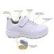 thumbnail image 2 of Tenis escolar Audaz para niño en piel blanco Balú con tira de contacto, 2 of 7