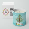 thumbnail image 2 of Carolines Treasures CK4634CDL 3.75 x 3.25 in. Unisex Khao Manee No.1 Cat Merry Christmas 10 oz Decorative Soy Candle, 2 of 5
