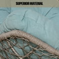 thumbnail image 3 of Ulax Furniture Hammock Chair with Cushion, Blue, 3 of 6