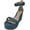 Amelia, variant on Gianvito Rossi Women's Amelia Ankle-High Leather Wedged Sandal - 7.5 M