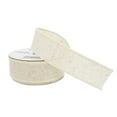 thumbnail image 3 of 12 Pack: 1.5" x 30ft. Faux Burlap Wired Ribbon by Celebrate It, 3 of 3
