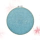 thumbnail image 5 of Insignia redonda Broche Banderín Pantalla Pin de pared Colgante Pantalla Glitter Board Pin Holder Pin Collection Display Bordado Aro (azul cielo), 5 of 5