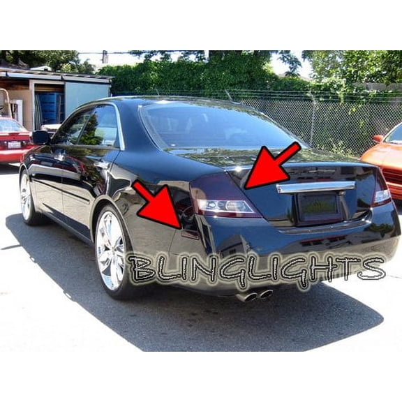 For 2003 2004 Infiniti M45 Tint Protection Film for Smoked Taillamps Taillights Tail Lamps Lights