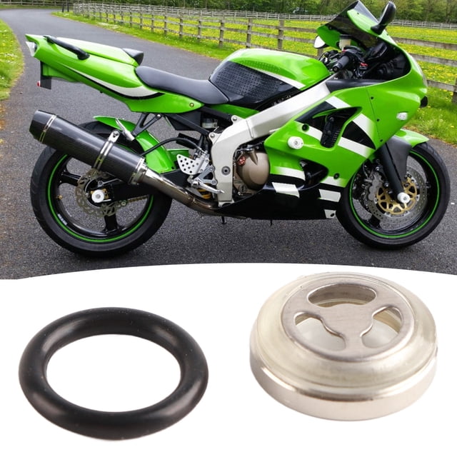 Motorcycle Brake Master Cylinder Sight Glass, Universal ABS Replacement for Front Rear Dirt Bike Brake Pump with Proper Gasket