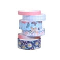 thumbnail image 5 of Butterfly Washi Tape with Coordinating Colors and Designs - Butterfly Tape for DIY Scrapbooking or Crafts - 6 Rolls - Roobee by Mara Mi, 5 of 5