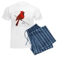 thumbnail image 6 of CafePress - Cardinal (2) Men's Light Pajamas - Men's Light Loose Fit Cotton Pajama Set, 6 of 7