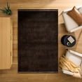 thumbnail image 5 of Better Homes & Gardens Chocolate Brown Coleman Tonal Hem 5' x 8' Area Rug, 5 of 10