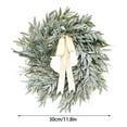 thumbnail image 2 of Darzheoy Christmas Wreath with Eucalypts Design for Wall Hanging, Thanksgiving and Holiday Decor for Home and Festival Setup, 2 of 6