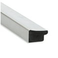 thumbnail image 3 of Amanti Art Grey Cork Board Framed Scratched Wave Chrome Bulletin Board 38 in. x 26 in., 3 of 8