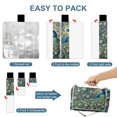 thumbnail image 4 of Awypu Vintage Style Peacock with Flower Square Outdoor Picnic Mat for Camping, Park, Beach, Grass, Outdoor 58.3x58.3in, 4 of 6