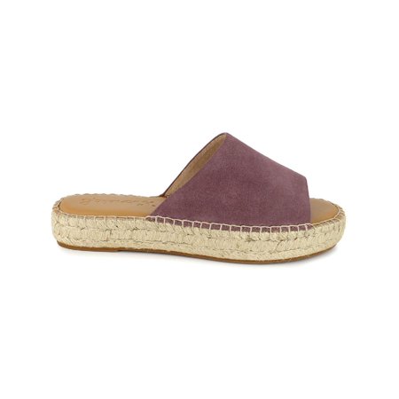 

Splendid Womens Maia Leather Slides Espadrilles