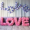 thumbnail image 4 of PENGXIANG LOVE Grid Flower Stand Wedding Flexible Design Wall Backdrop Engagement Party DIY Shelves, 4 of 13