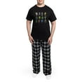 thumbnail image 5 of CafePress - Robots By Phil Atherton Men's Dark Pajamas - Men's Dark Loose Fit Cotton Pajama Set, 5 of 7