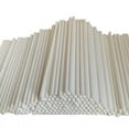 thumbnail image 5 of 100Pcs Lollipop Cake Paper Stick Pops White Solid Paper Stick Baking DIY Mold, 5 of 11