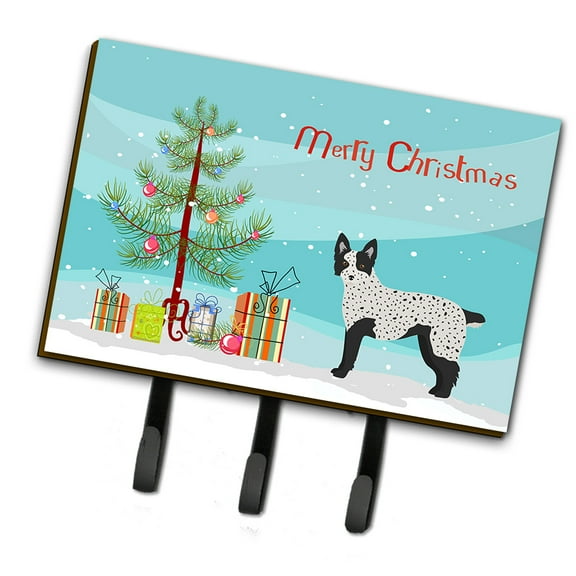 Texas Heeler Christmas Tree Leash or Key Holder