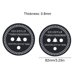 thumbnail image 5 of Para Trident/NAB Adaptador Espaciador para Revox Studer Revox/Teac (0,8 mm) 2 PCS, 5 of 5