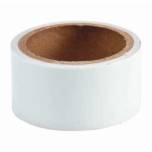 Floor Marking Tape, Polyester, No Legend, White, 2 in W., 8 mil Thickness