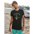 thumbnail image 2 of California Beach Party And Pineapple Tee Men's -Image by Shutterstock, 2 of 4