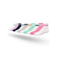 thumbnail image 3 of Wonder Nation Girls Ankle Multi Socks, 10-Pack, Sizes S-L, 3 of 16