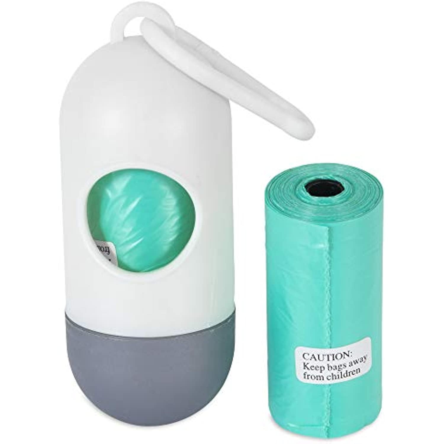 Petmate Whisker Doodle 70156 30CT Dog Waste Bags with Bone Dispenser