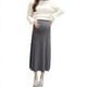 thumbnail image 2 of Falda de mujer embarazada Otoño e Invierno Moda Vestido de maternidad de moda Falda grande de punto con forro polar de longitud media Moda, 2 of 4