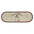 thumbnail image 2 of Jolly Ole Santa Jute Oval Runner 12x36, 2 of 4